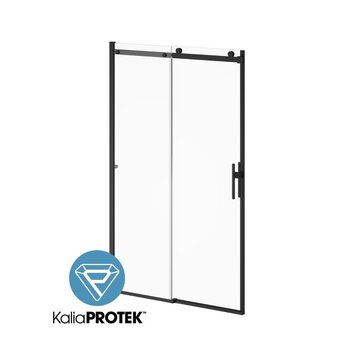 KALIA Porte de douche coulissante koncept evo 48x77po noir mat