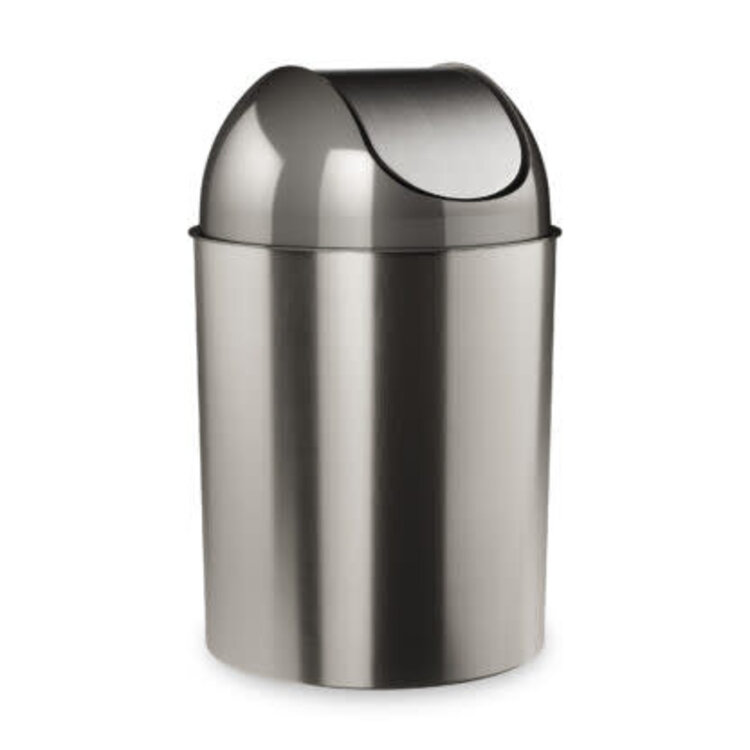 UMBRA Poubelle mezzo 2.5g argent brossé