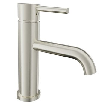 BARIL Robinet de lavabo zip drain inclus nickel brosse
