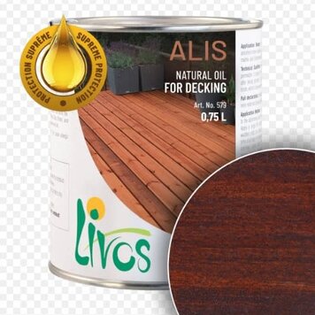 LIVOS Huile alis teck bois de teck 750 ml