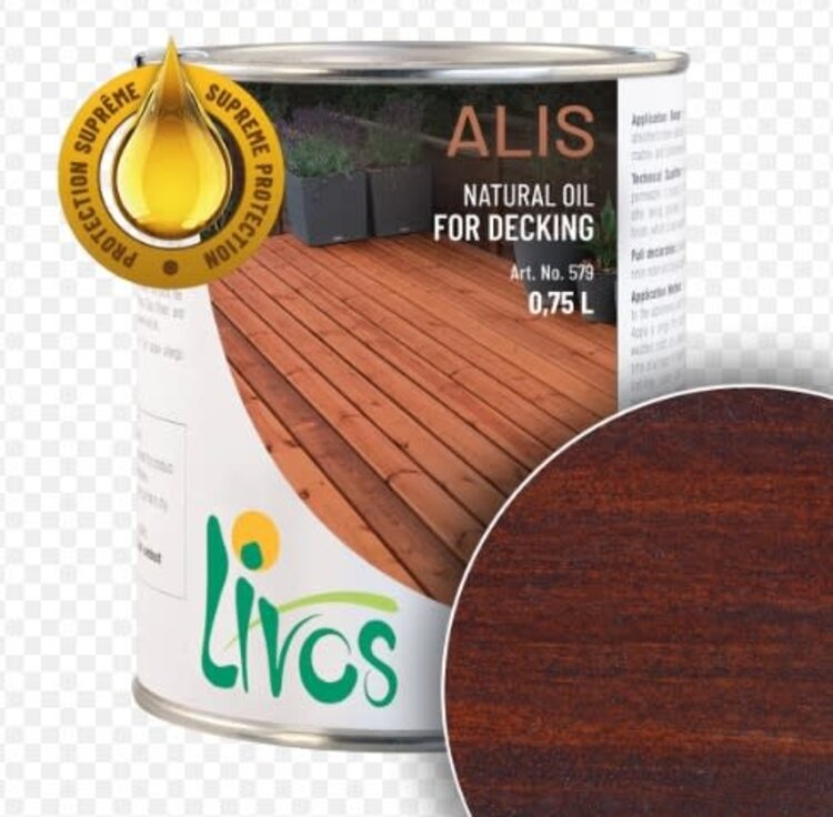 LIVOS Huile alis teck bois de teck 750 ml
