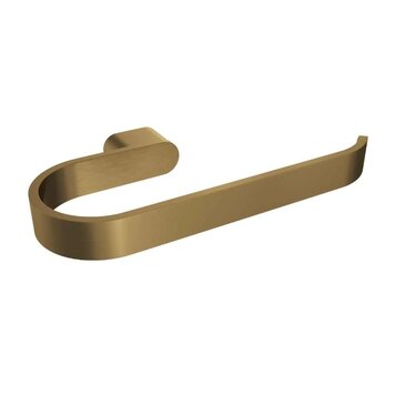 ICO Barre a serviette  8po flow or brossé foncé