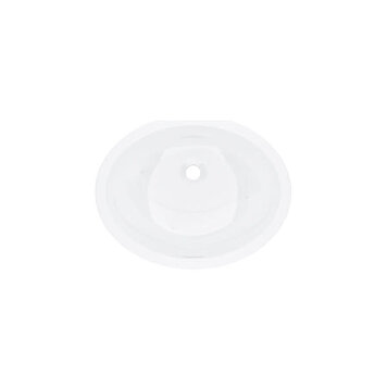 Rohl par House of Rohl Lavabo ovale sous-plan eirene 22x17 blanc lustré