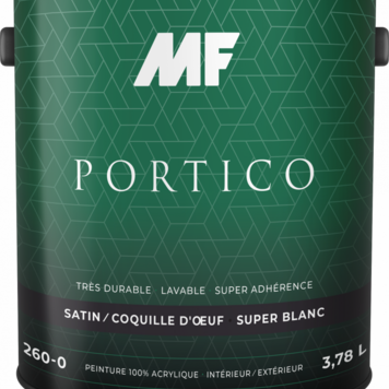 MF PEINTURE Portico satin blanc 3.78 l