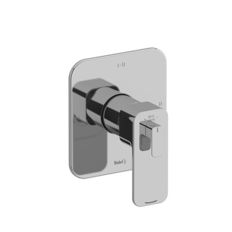 RIOBEL Finition de douche equinox 2 voies type t/p chrome
