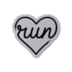 Mad Dash Creations Run Heart Laces Magnet