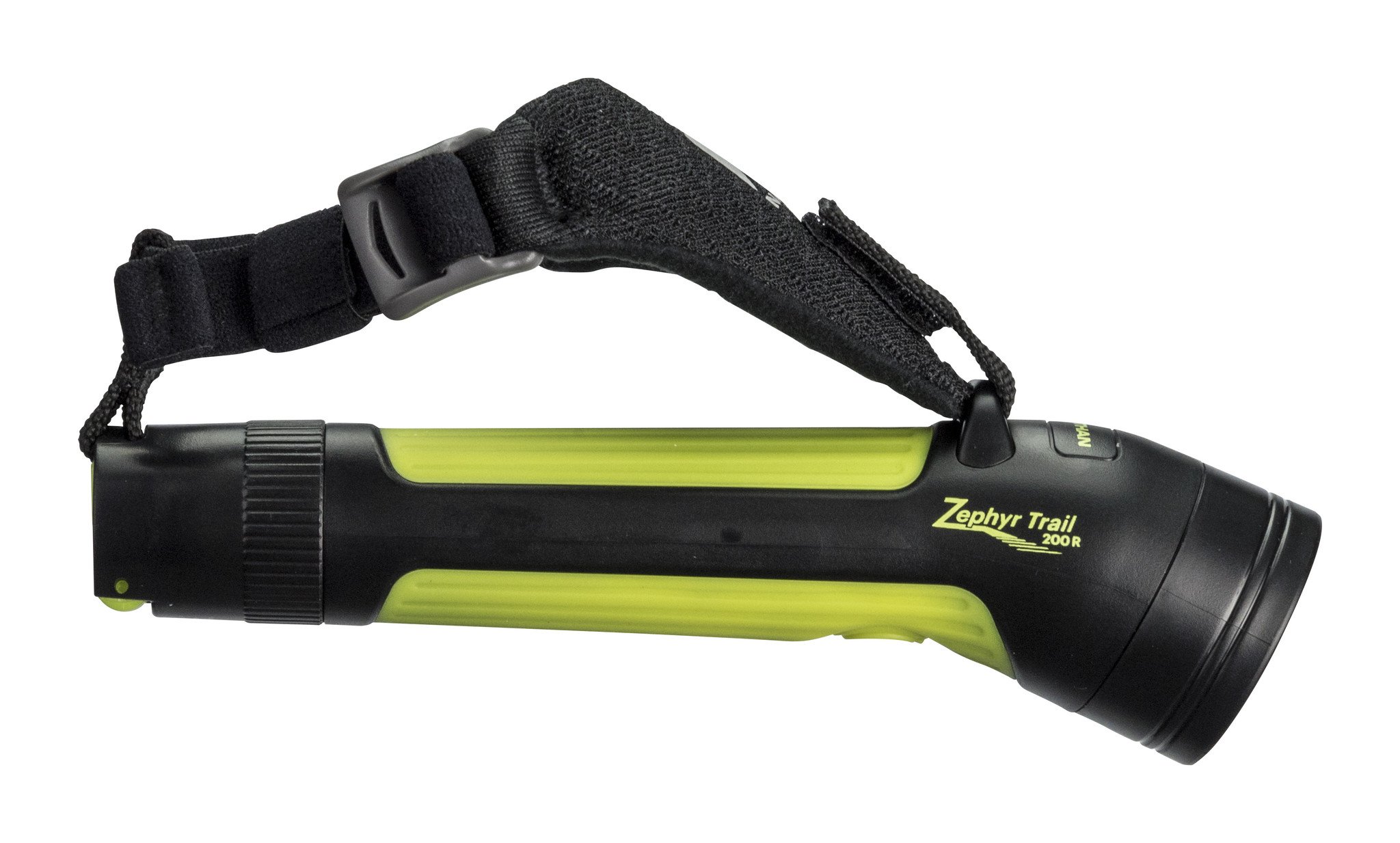 Nathan Zephyr Trail 200 R Hand Torch, Black/Sulfur Spring
