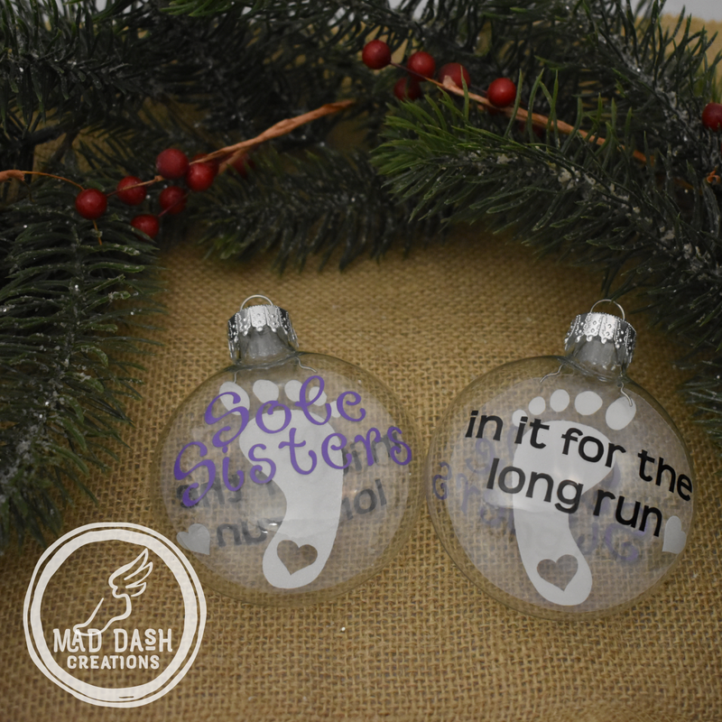 Mad Dash Creations Sole Sisters Ornament