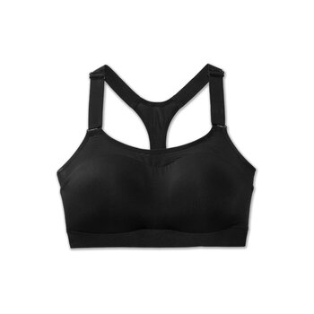 Brooks Dare Racerback Run Bra, Black
