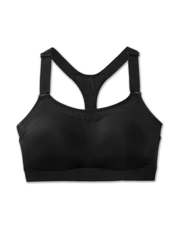 Brooks Dare Racerback Run Bra, Black