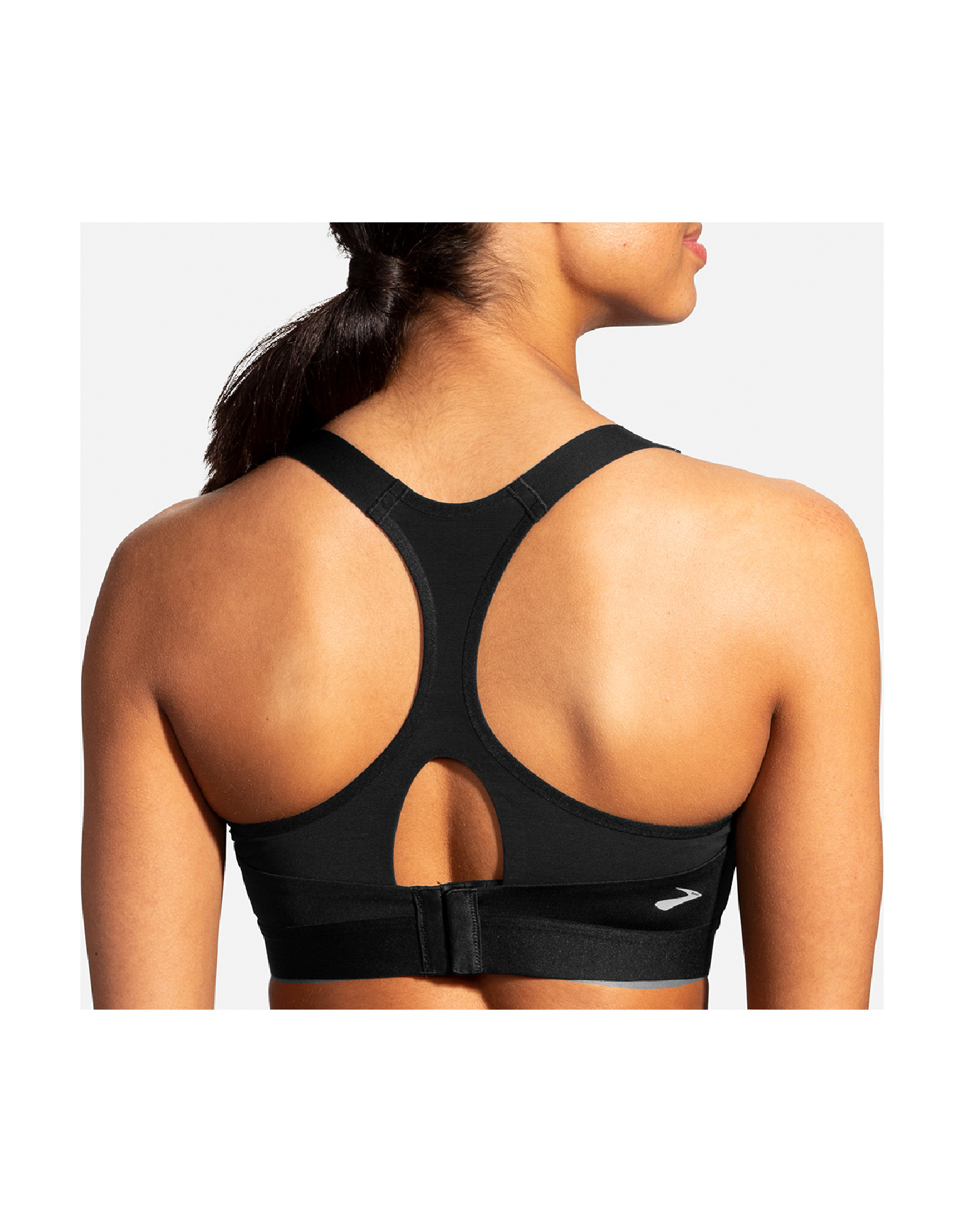 Brooks Dare Racerback Run Bra, Black