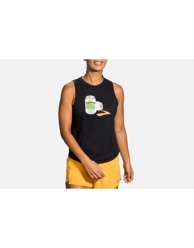 Brooks Women's Run Hoppy Distance Graphic Tank