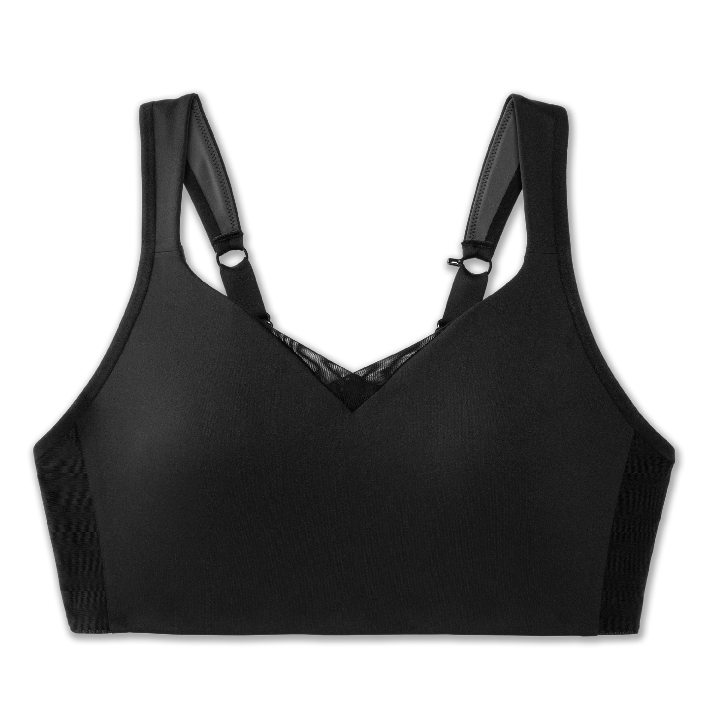 Brooks Drive Convertible Run Bra, Black - Women