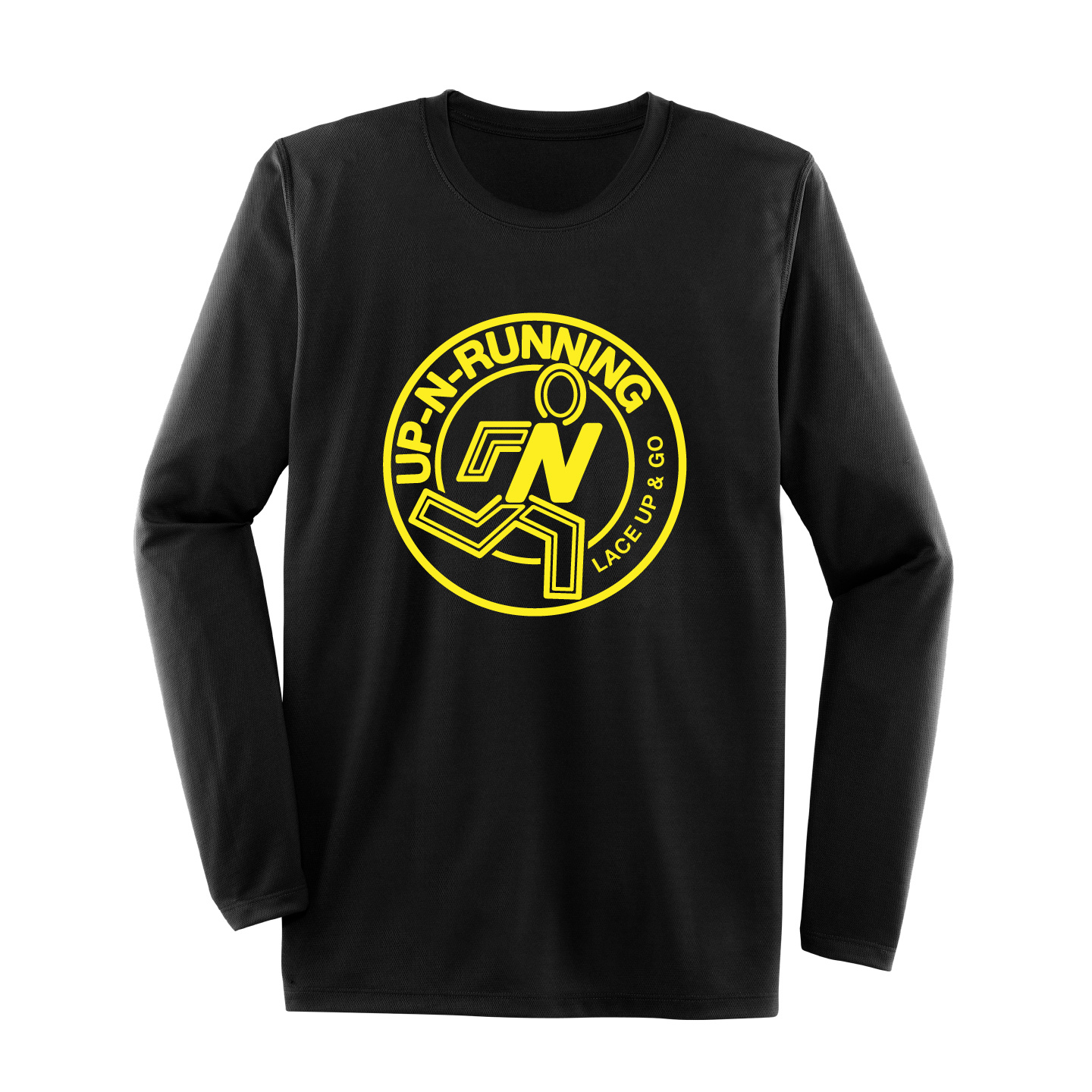 Men's Up-N-Running Logo Long Sleeve