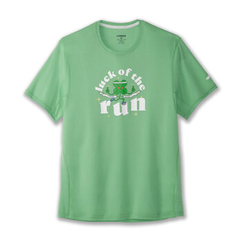 Brooks Luck of the Run Distance Graphic Short Sleeve - Men