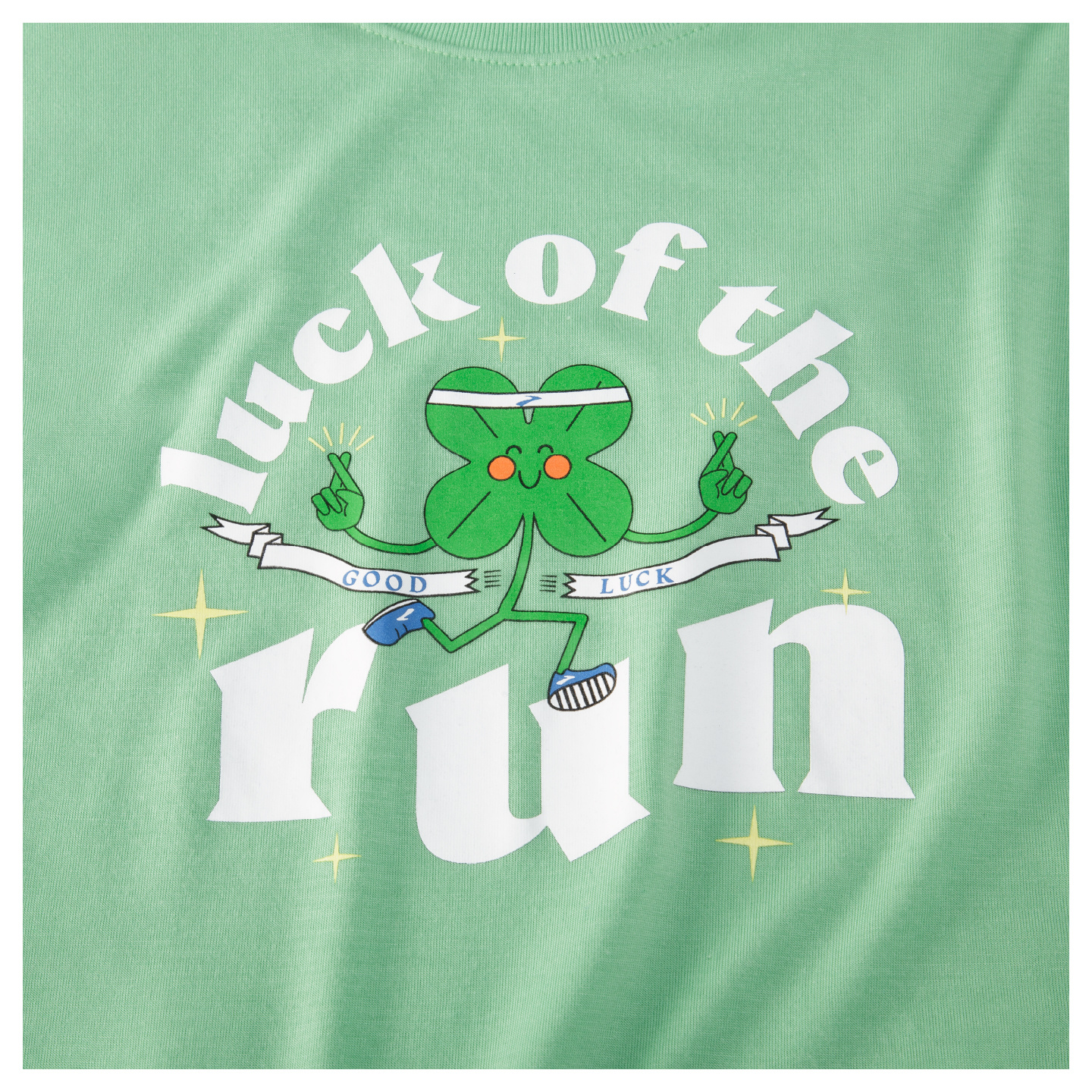 Brooks Men's Luck of the Run Distance Graphic Short Sleeve