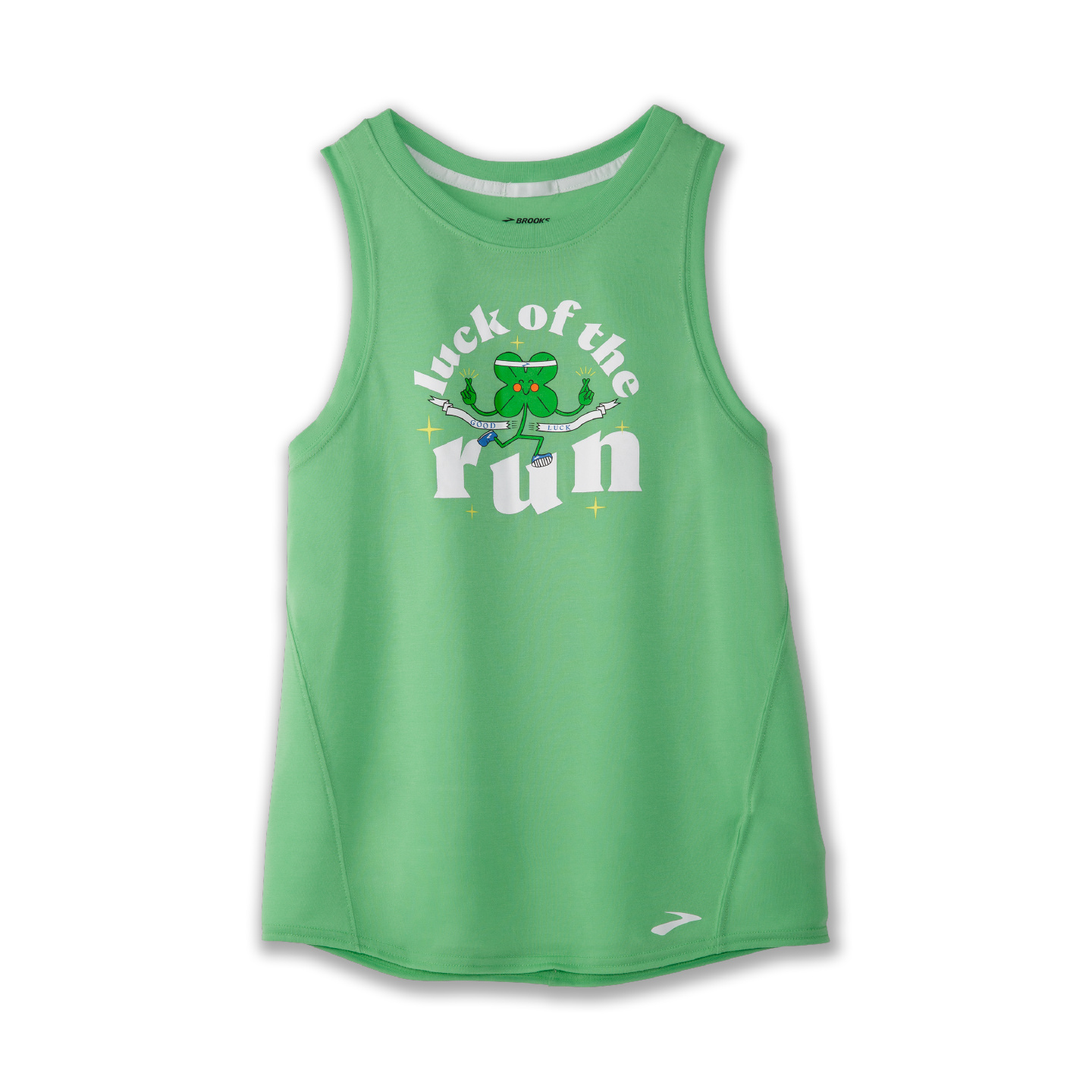 Brooks Women's Luck of the Run Distance Graphic Tank