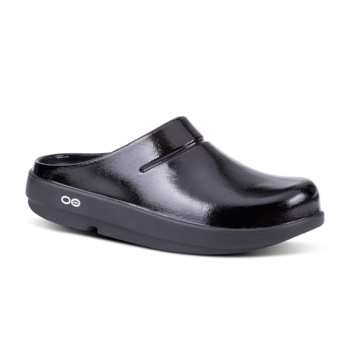 OOfos OOcloog Clog Luxe, Black