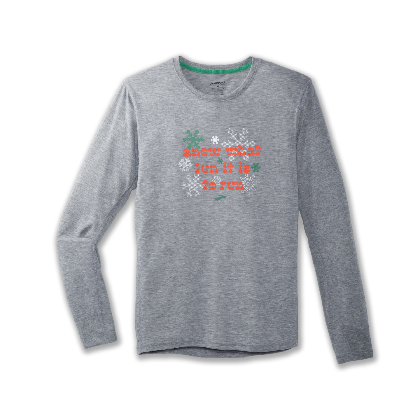 Brooks Men's Run Merry Distance Graphic Long Sleeve