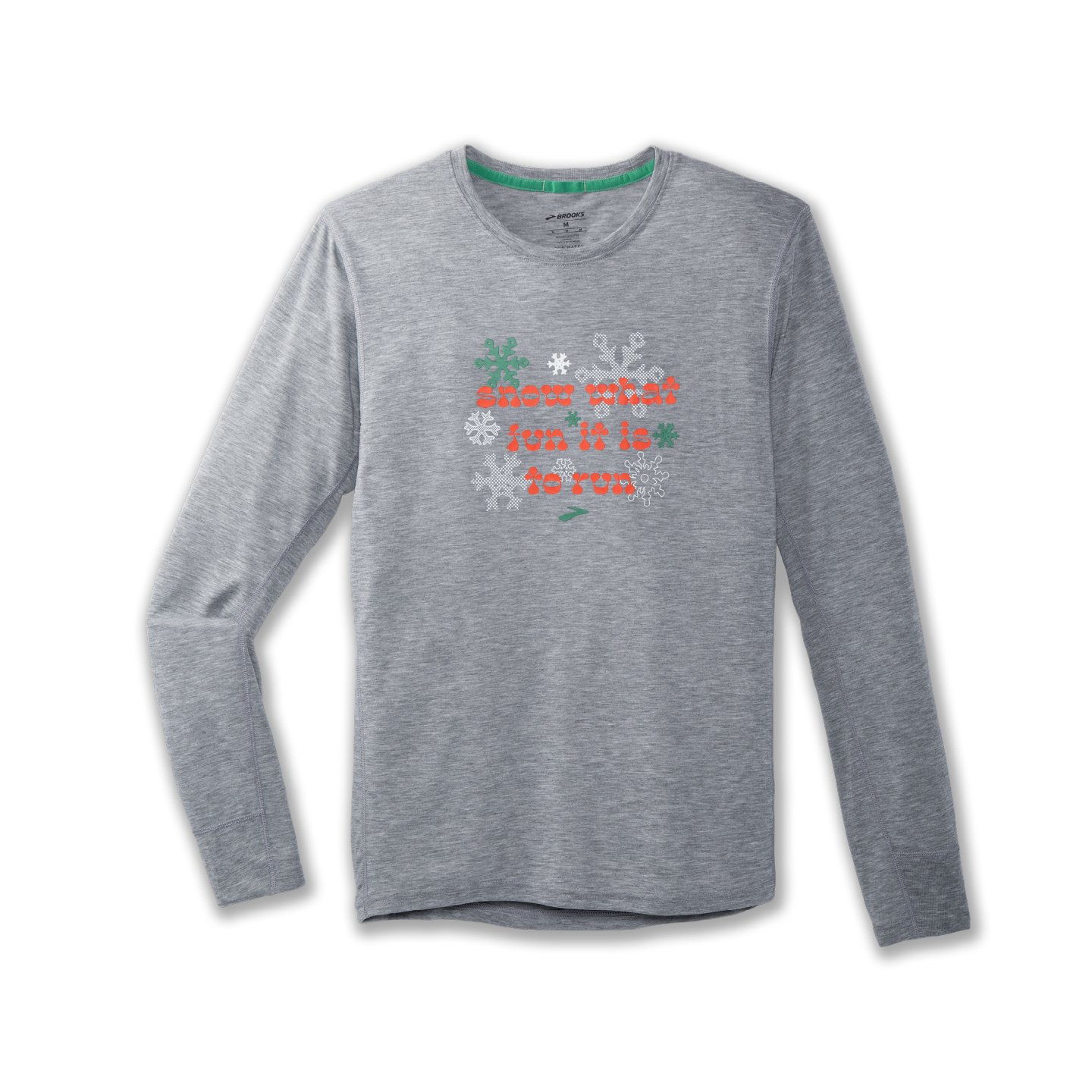 Brooks Run Merry Distance Graphic Long Sleeve - Men