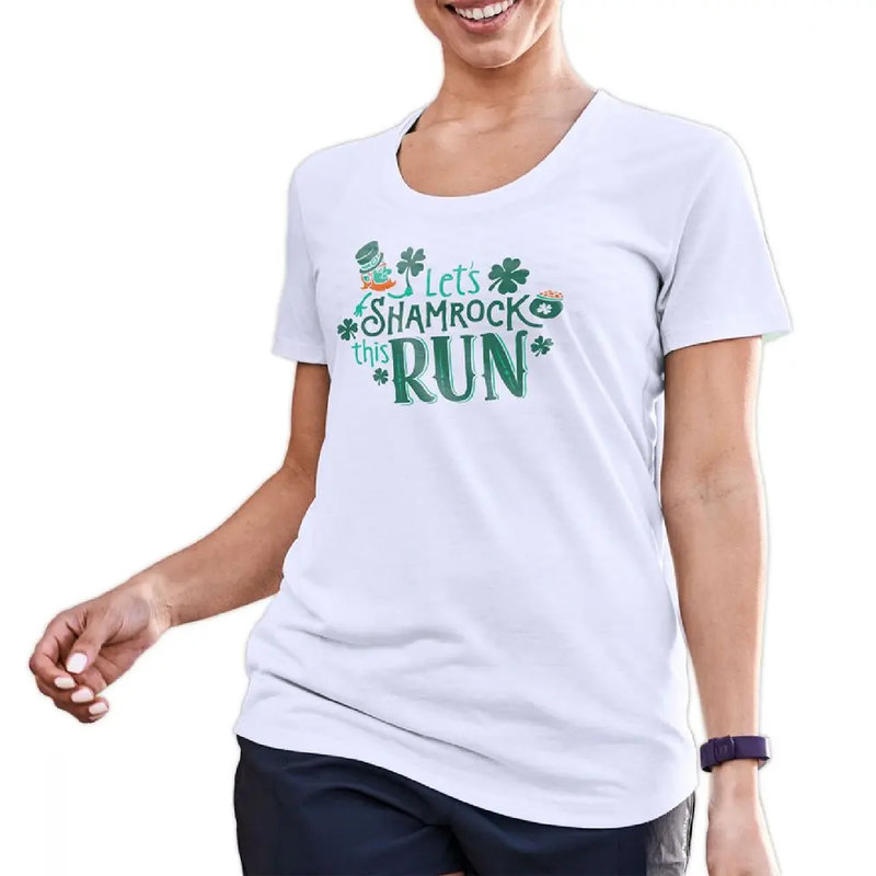 Brooks Womens Shamrock This Run Short Sleeve