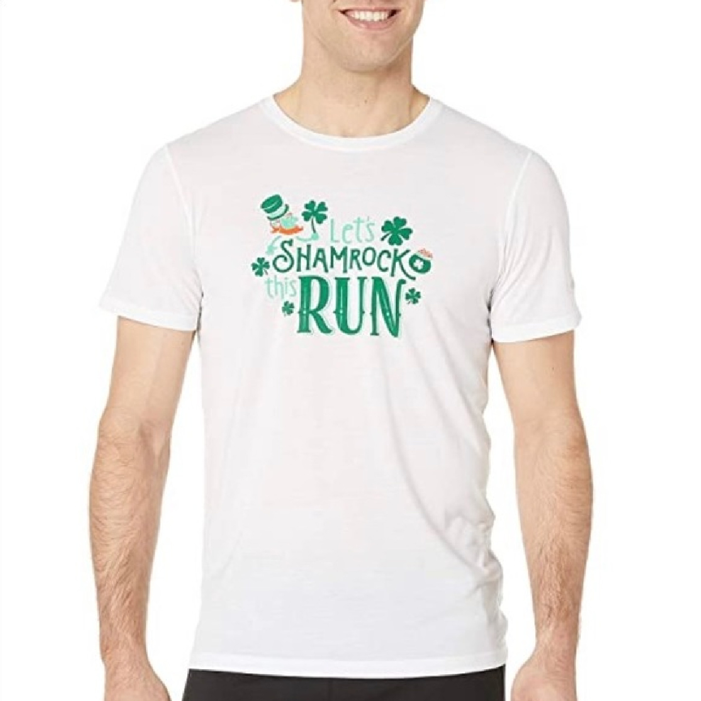 Brooks Men's Shamrock This Run Short Sleeve