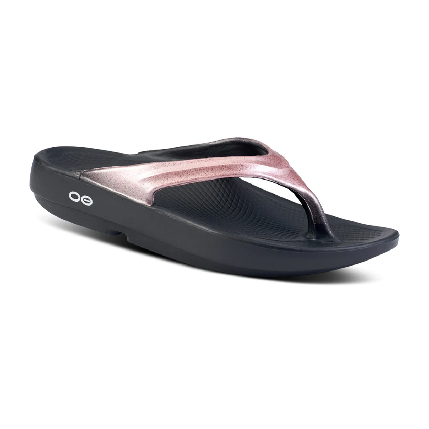 OOfos OOlala Sandal, Rose Sparkle