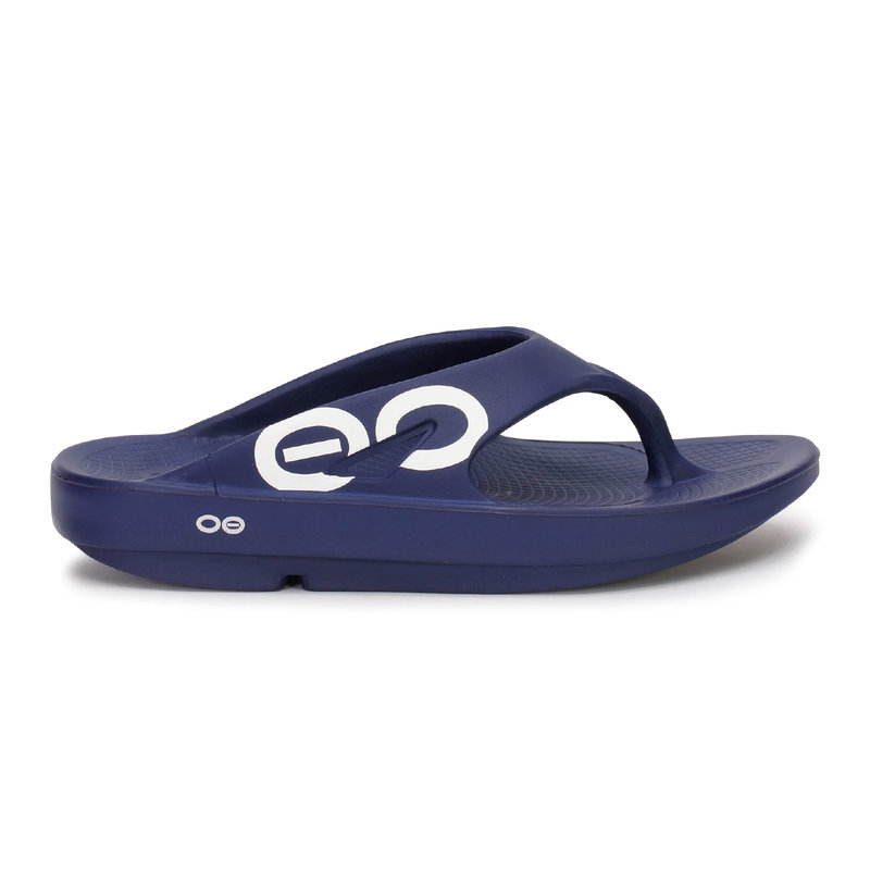 OOfos OOriginal Sport Sandal, Matte Navy