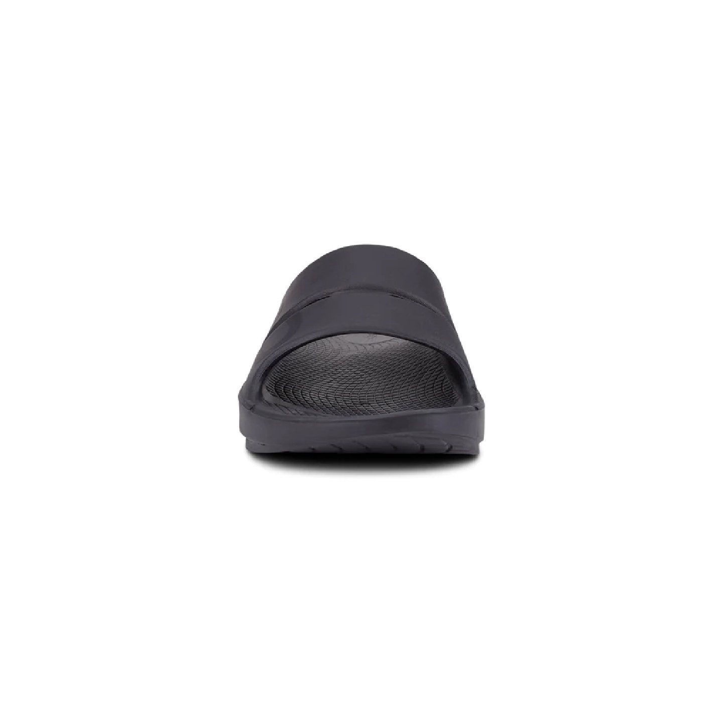 OOfos Ooahh Sport Slide, Black Matte
