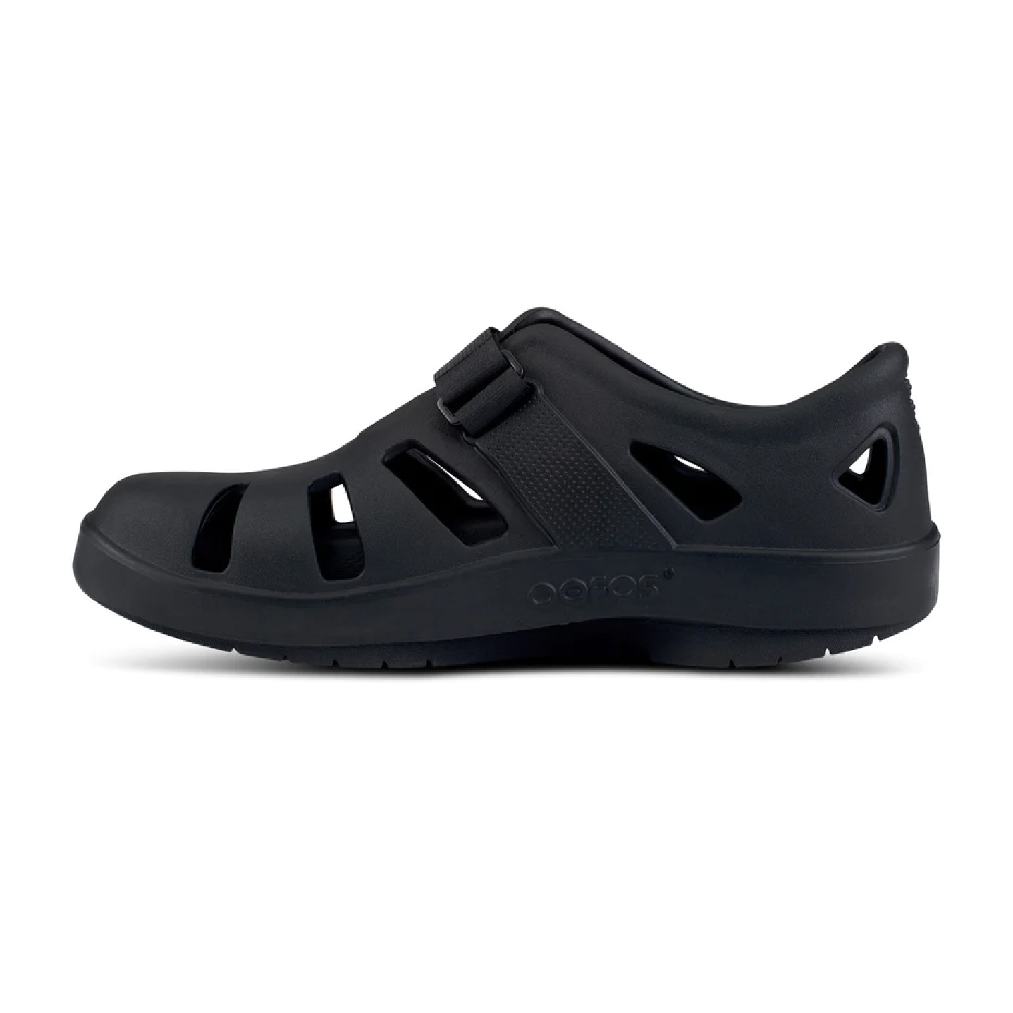 OOfos OOcandoo Sandal, Black