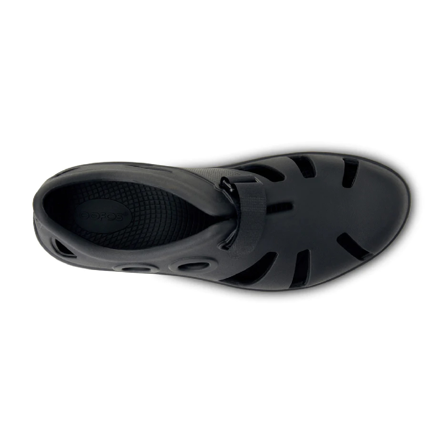 OOfos OOcandoo Sandal, Black