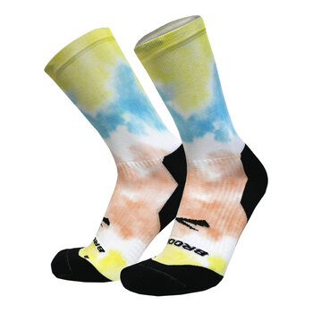 Brooks Tie Dye Ghost Crew Sock