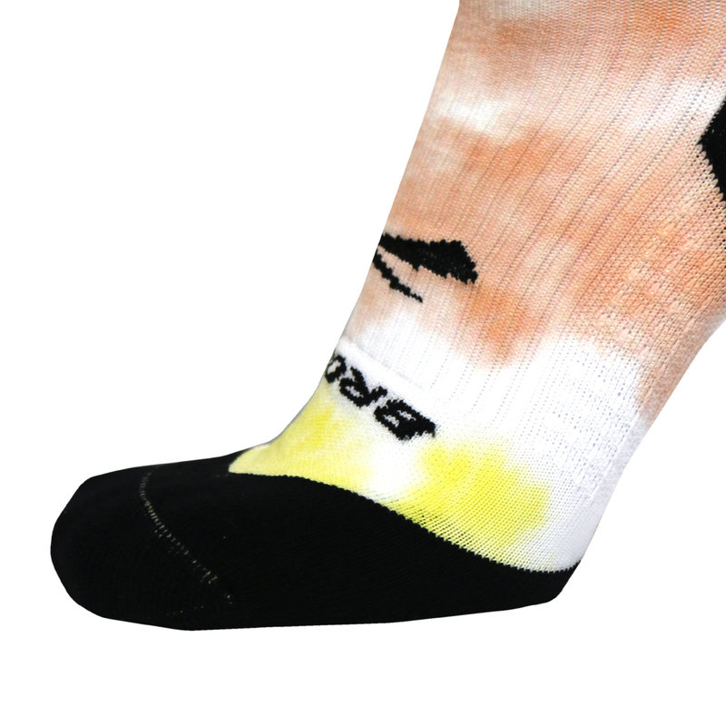 Brooks Tie Dye Ghost Crew Sock