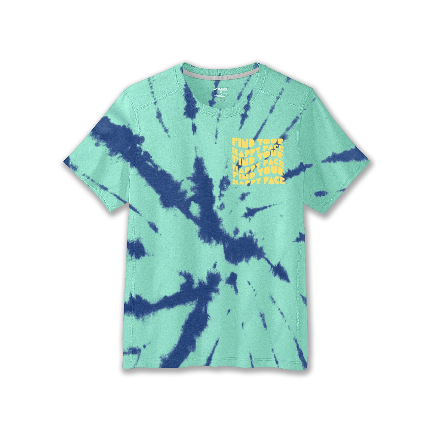 Brooks Tie Dye Edition Distance Graphic Short Sleeve 2.0 - Mens