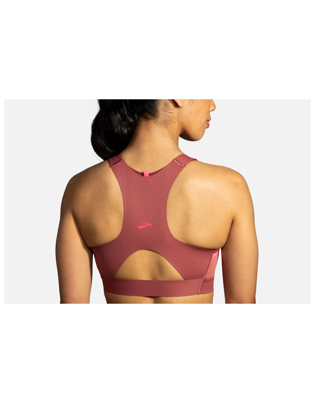 Women's Brooks Drive 3 Pocket Run Bra - A Running Bra with Pockets