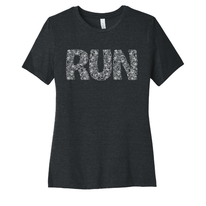 Mad Dash Creations Women's RUN Collage Tee