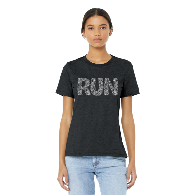 Mad Dash Creations Women's RUN Collage Tee