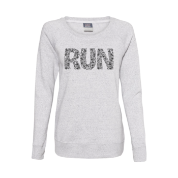 Mad Dash Creations RUN Collage Crewneck Sweatshirt - Women's