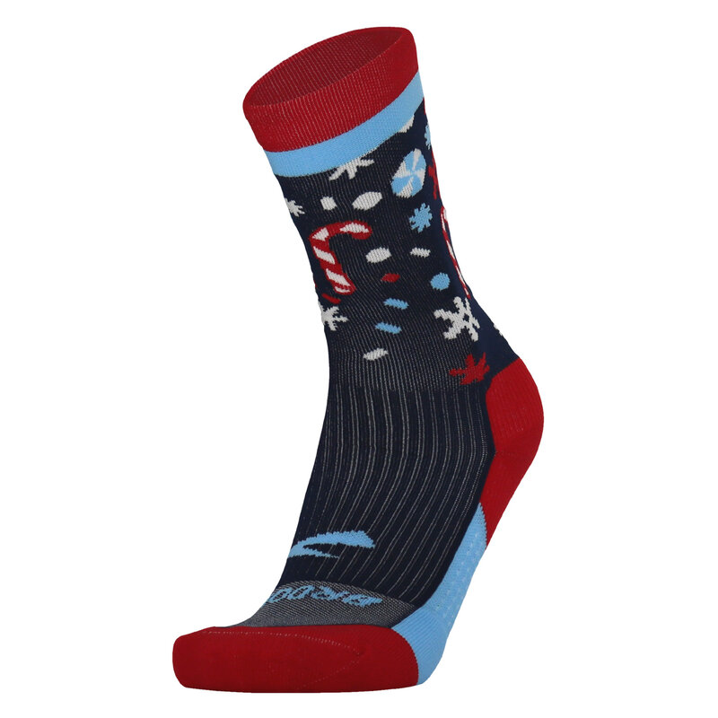 Brooks Run Merry Ghost Crew Sock