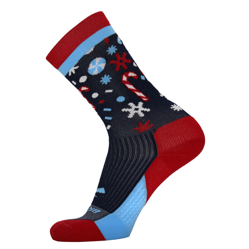 Brooks Run Merry Ghost Crew Sock