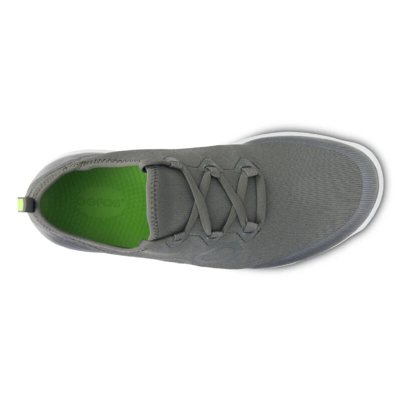 OOfos Women's OOmg Sport LS Low Shoe, Olive