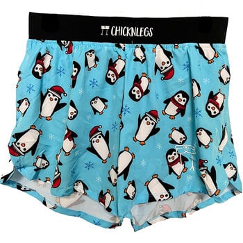 ChicknLegs Men's 4 in Split Shorts - Christmas