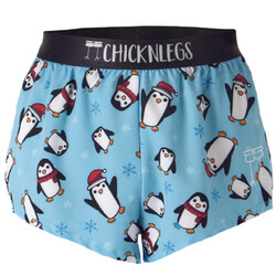 ChicknLegs Women's 1.5 in Split Shorts - Christmas