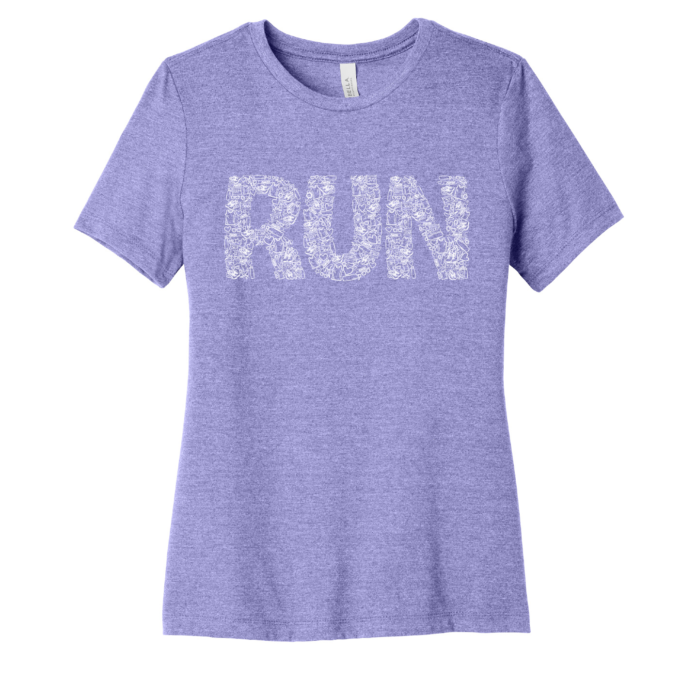 Mad Dash Creations Women's RUN Collage Tee