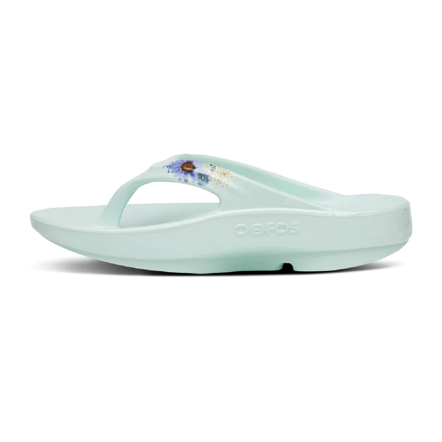 OOfos OOlala Sandal, Mint Blossom