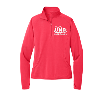 Up-N-Running Logo Quarter Zip - Women's
