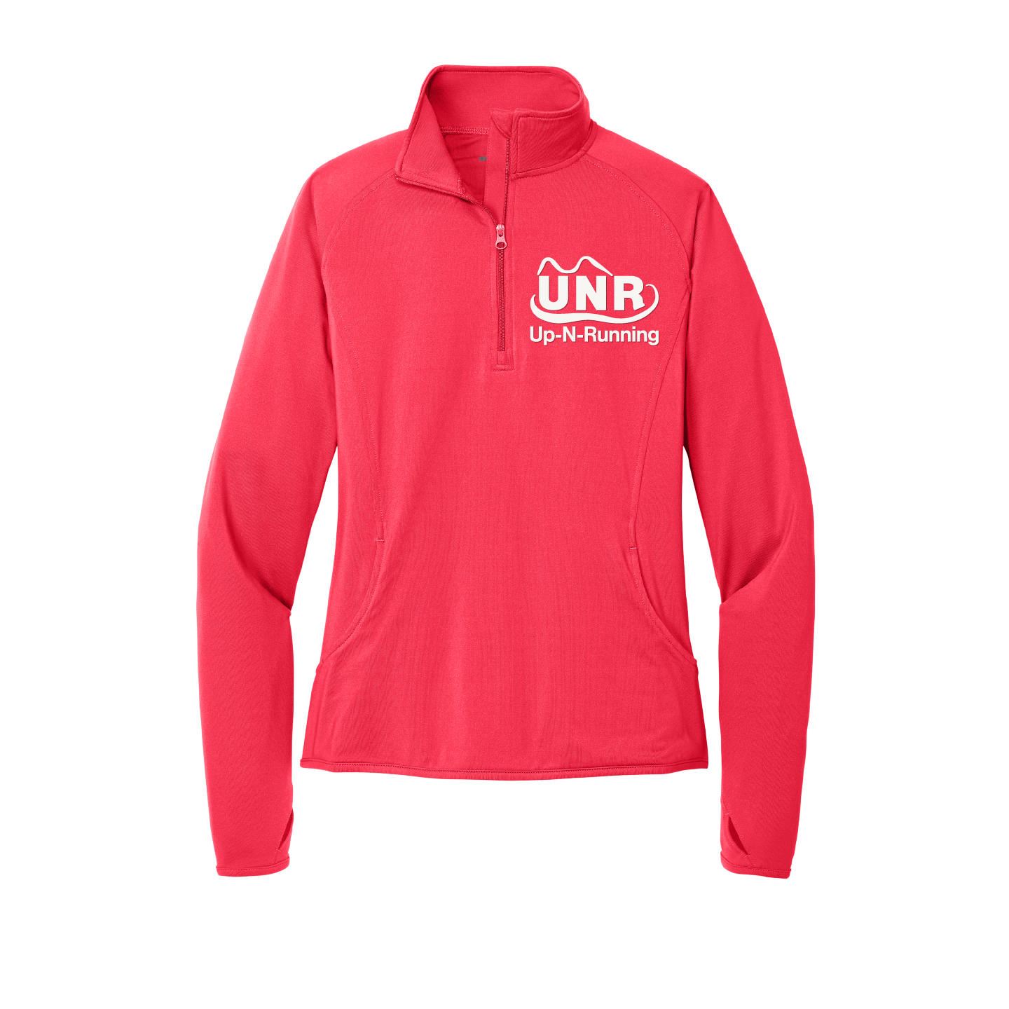 Women's Up-N-Running Logo Quarter Zip