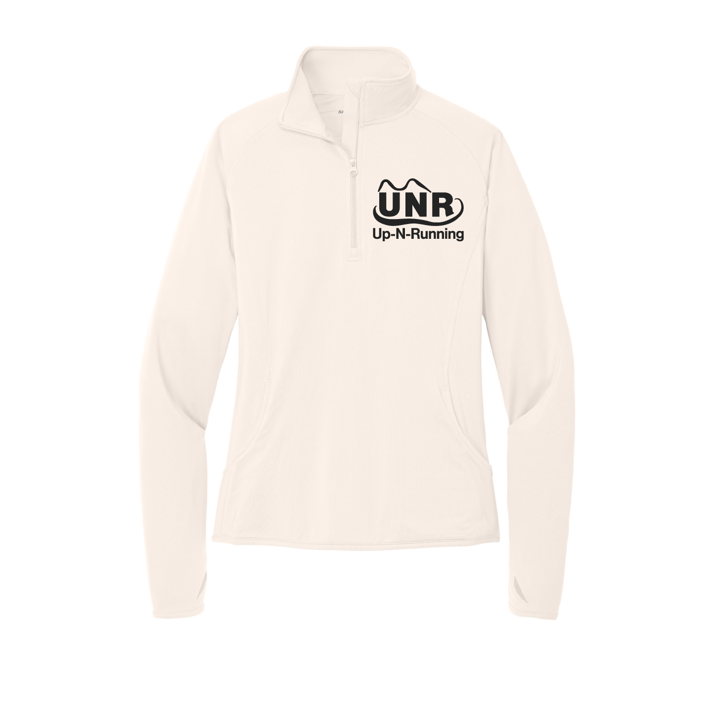 Women's Up-N-Running Logo Quarter Zip