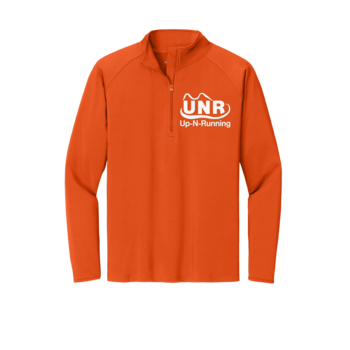 Up-N-Running Logo Quarter Zip - Men's