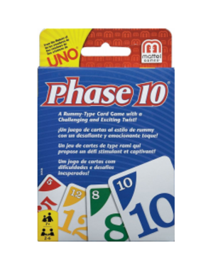 Mattel Games Phase 10 (Bilingual)